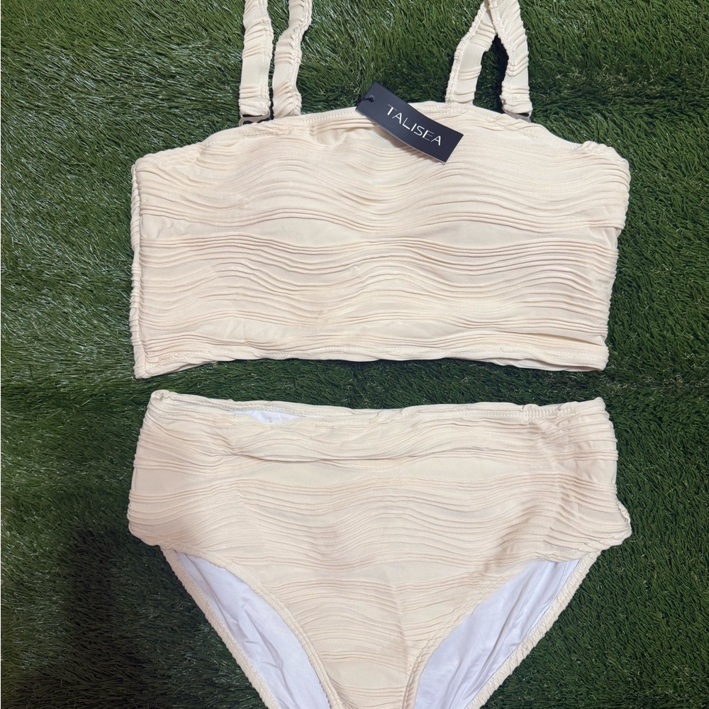 Cream Bikini Set